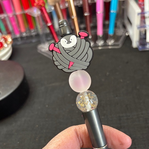 Accessories - Cute Sheep Pen with Glitter Bead